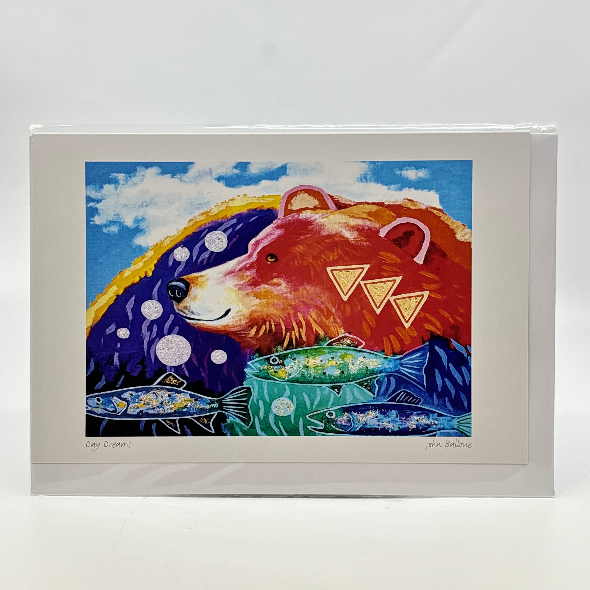 Art Card John Balloue Day Dreams - Canadian Art Prints Inc. - Art Card - House of Himwitsa Art Gallery