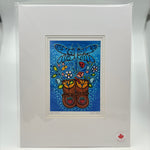 MATTED ART CARDS JACKIE TRAVERSE -  - Matted Art Card - House of Himwitsa Art Gallery