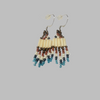 Beaded Earrings Grounded Inspiration -  - Beaded Earrings - House of Himwitsa Art Gallery
