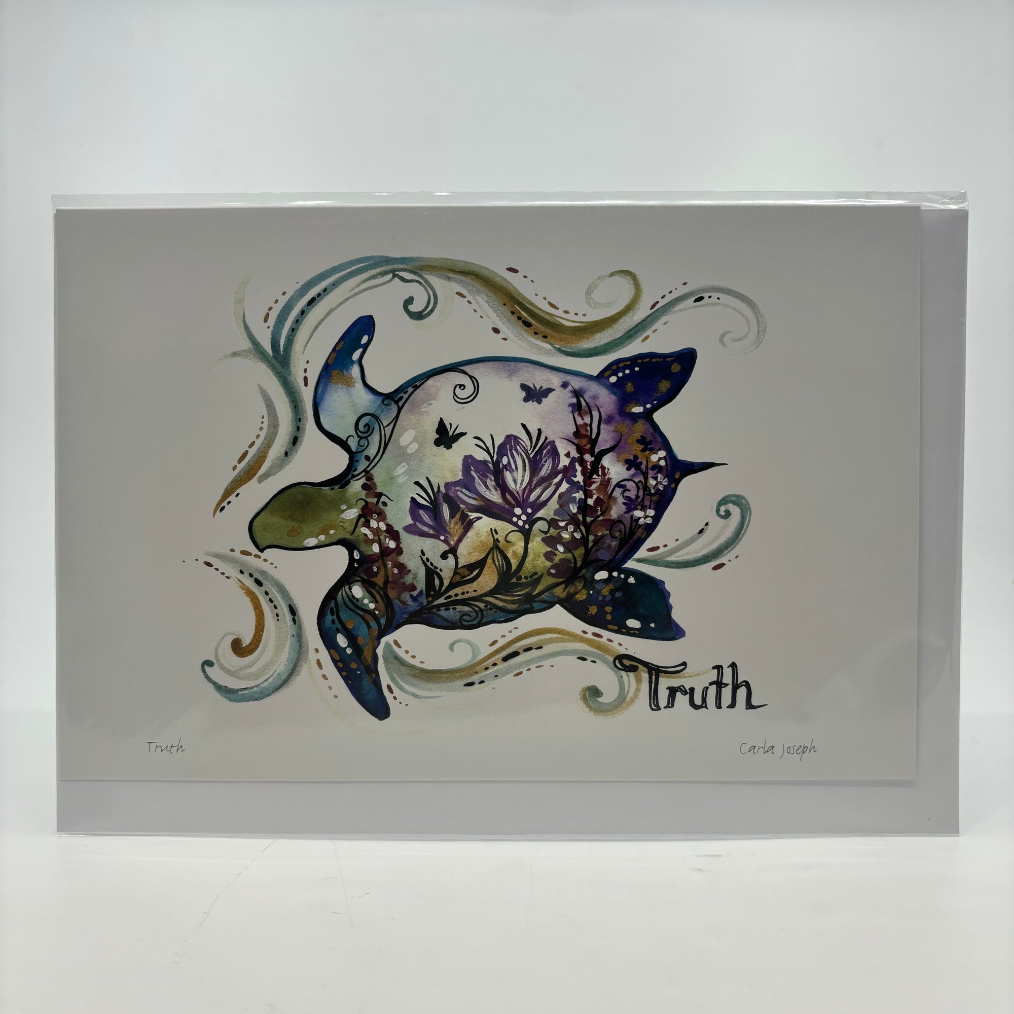 Art Card Carla Joseph Truth - Canadian Art Prints Inc. - Art Card - House of Himwitsa Art Gallery