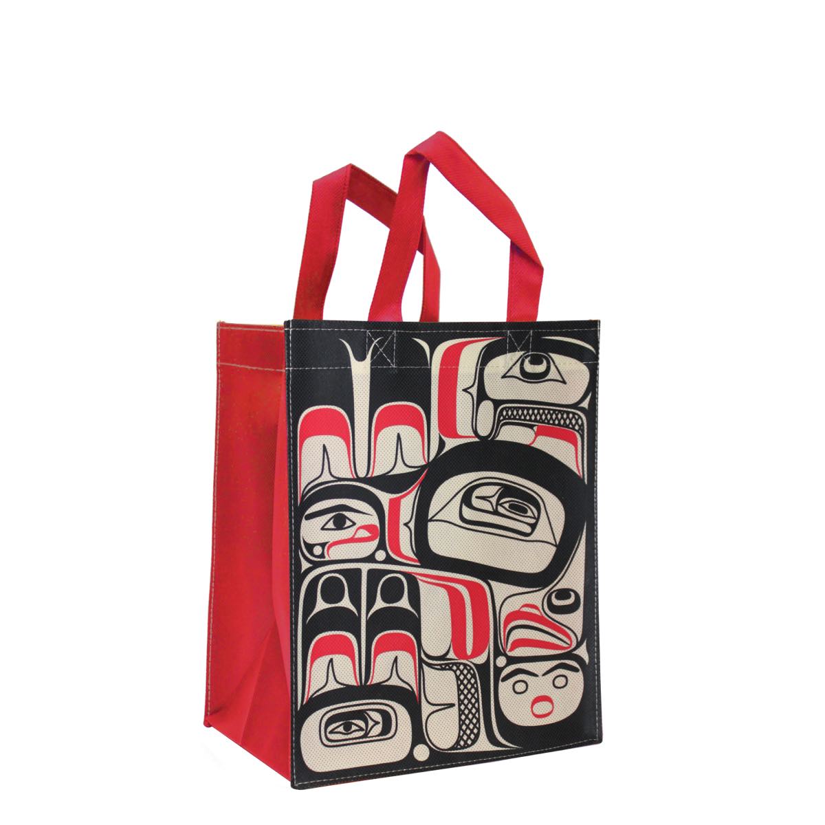 *Eco Bag Small Eagle Vision - *Eco Bag Small Eagle Vision -  - House of Himwitsa Native Art Gallery and Gifts