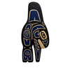 Valencia Bird Panel Killer Whale Blue -  - Carving - House of Himwitsa Art Gallery