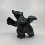 Markoosie Pupigatuk Dancing Bear 22443 -  - STONE - House of Himwitsa Art Gallery