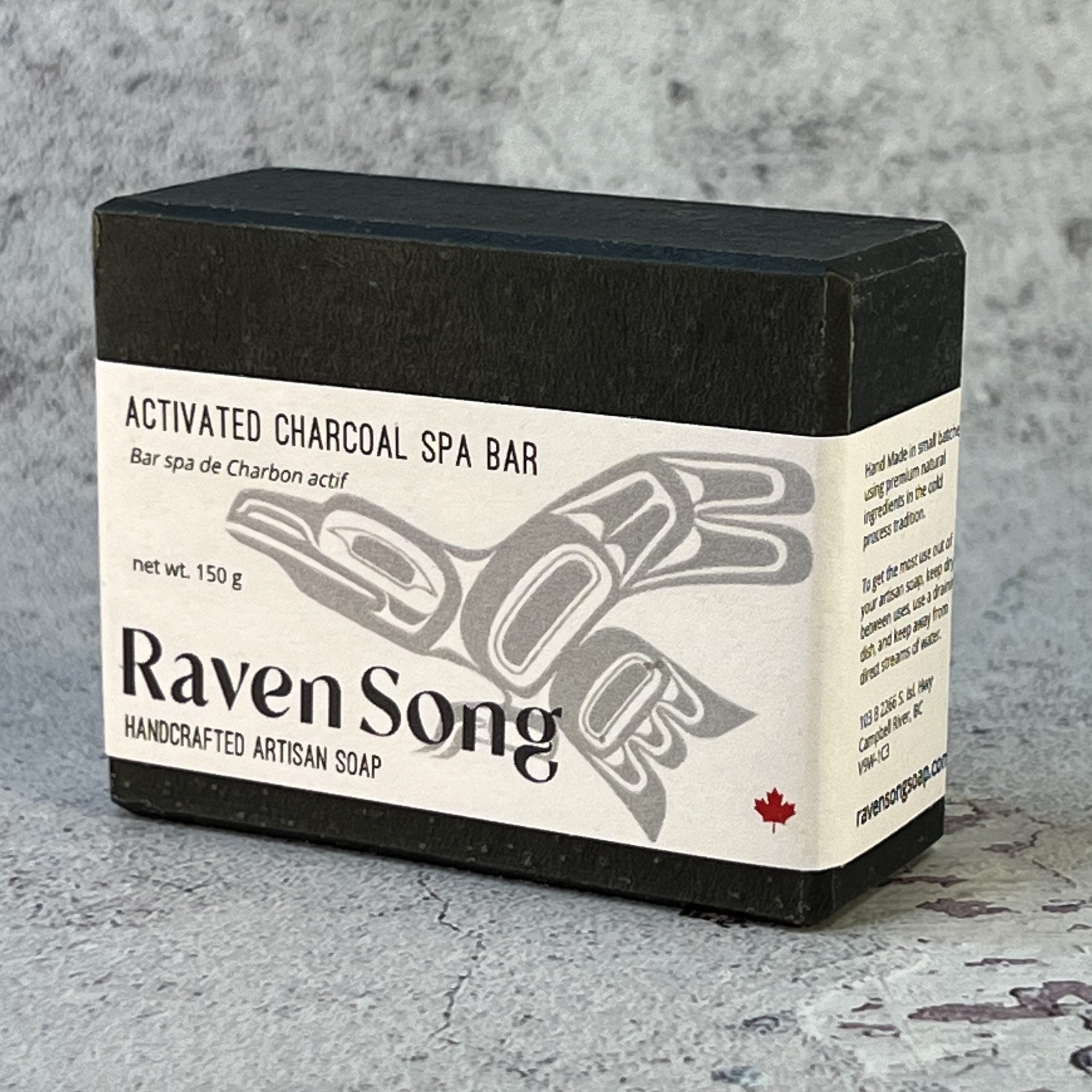 Ravensong Activated Charcoal Soap -  -  - House of Himwitsa Art Gallery