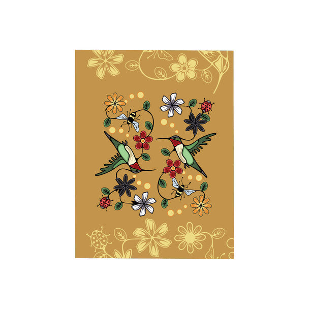 Folding Card Storm Angeconeb Hummingbird