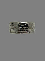 Gilbert Pat 3/8 Silver Rings - Pat Gilbert - Silver Ring - House of Himwitsa Art Gallery