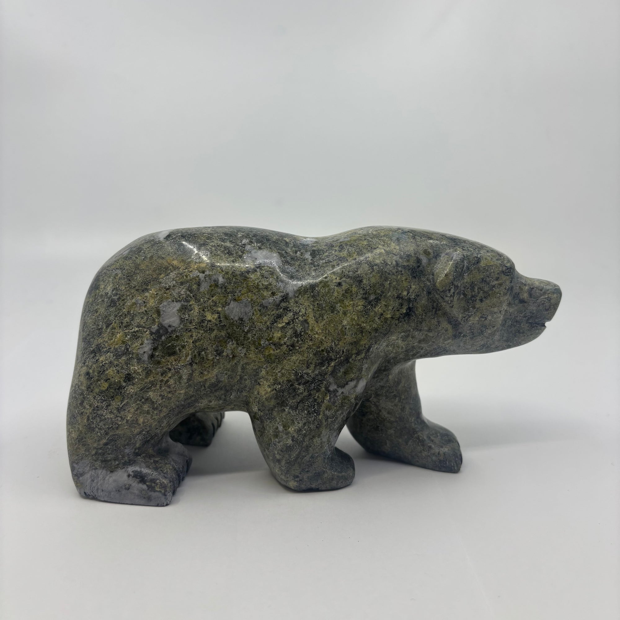 Kakee Negeoseak  Polar Bear 17029 -  - STONE - House of Himwitsa Art Gallery