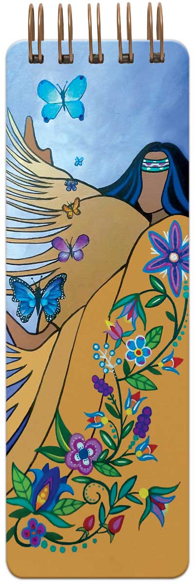 Note Pad Pam Cailloux Floral Splendor - Note Pad Pam Cailloux Floral Splendor -  - House of Himwitsa Native Art Gallery and Gifts