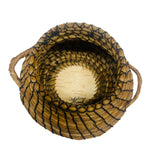 Woodlands Sweet Grass Basket With Medicine Wheel Design - Ripley Auctions -  - House of Himwitsa Art Gallery