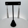 Gilbert Pat 2" Silver Earrings Long Triangle -  - Silver Earrings - House of Himwitsa Art Gallery