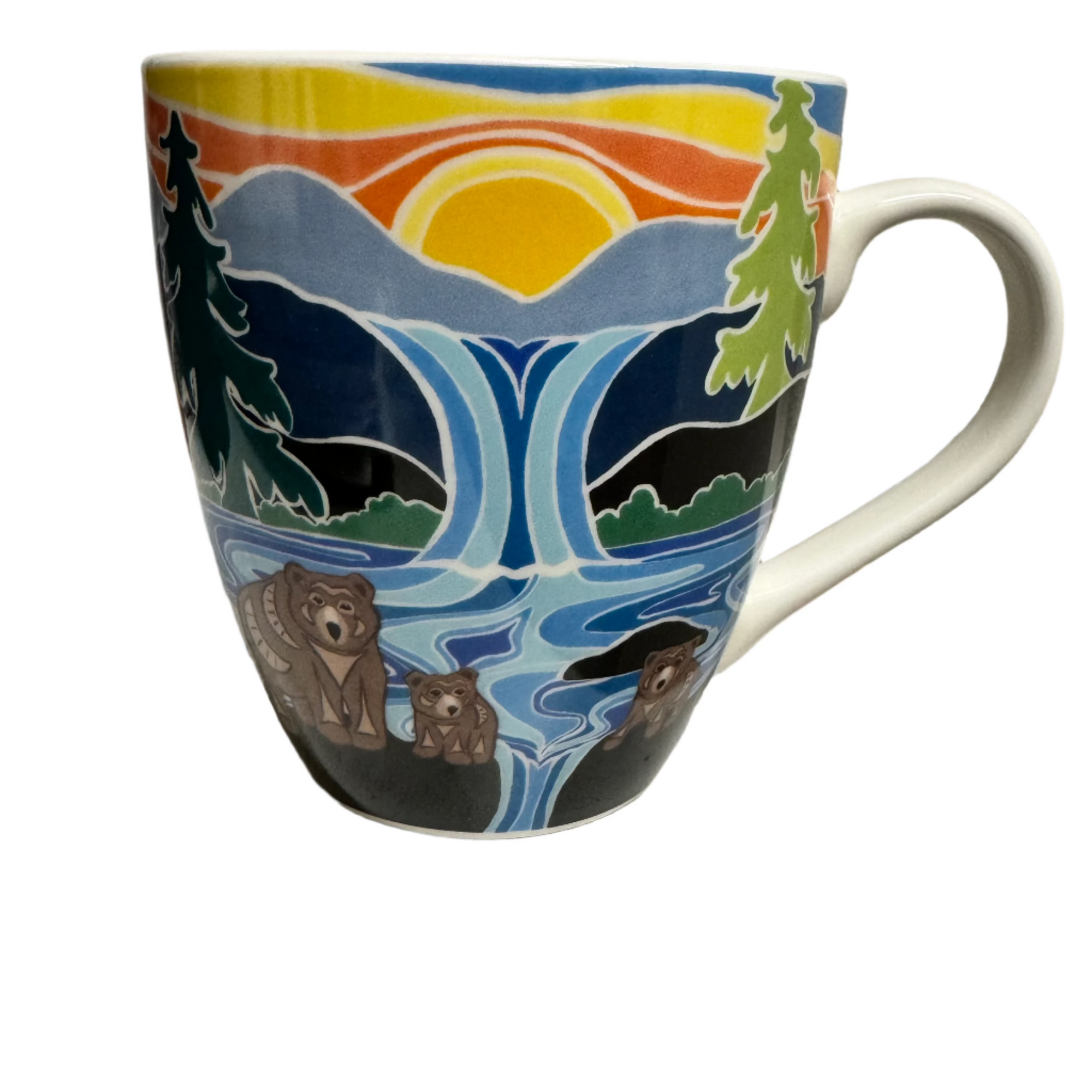 Mug Shelley Davies One Last Swim -  - Mugs - House of Himwitsa Art Gallery