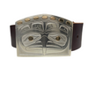 Grant Pauls Silver/14k gold Belt Buckle Eagle -  - Belt buckle - House of Himwitsa Art Gallery