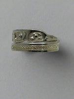 Ron Jackson 1/4" Silver Tapered Wrap Rings - Ron Jackson -  - House of Himwitsa Art Gallery
