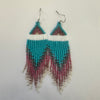 Beaded Earrings Wise Magic -  - Beaded Earrings - House of Himwitsa Art Gallery