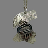 Gilbert Pat Silver Pendant Rectangle Medium -  - Silver Pendant - House of Himwitsa Art Gallery