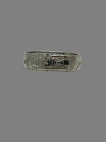 Gilbert Pat 1/4" Silver Rings - Pat Gilbert - Silver Ring - House of Himwitsa Art Gallery