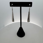 Gilbert Pat Silver Triangle Earrings -  - Silver Earrings - House of Himwitsa Art Gallery
