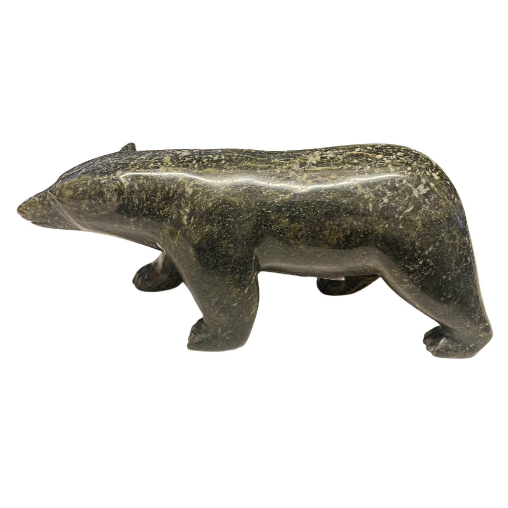 Noah Jaw Walking Bear 22015 -  - Serpentine - House of Himwitsa Art Gallery