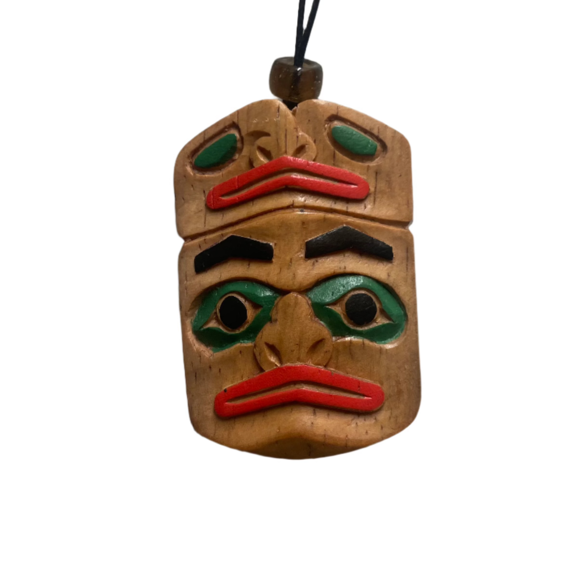 Artie George Ornament Frog Mask -  - Ornament - House of Himwitsa Art Gallery
