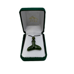 1'' Jade Pendant Whale Tail -  - Jade - House of Himwitsa Art Gallery