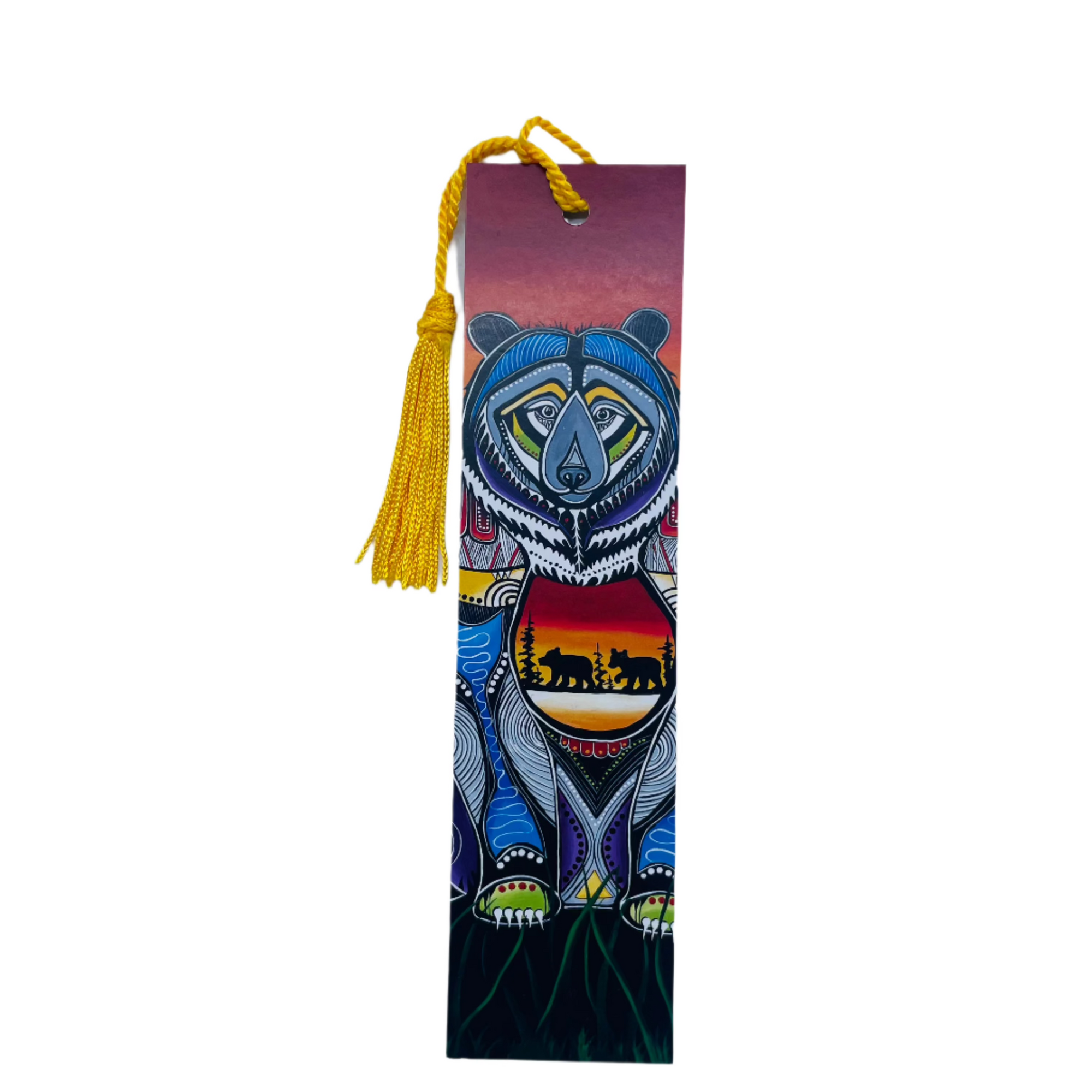 Bookmark Jessica Somers Bear (Mukwa) - Canadian Art Prints Inc. -  - House of Himwitsa Art Gallery