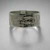 Don Lancaster 3/8" Silver Ring Wolf -  - Silver Ring - House of Himwitsa Art Gallery