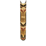 Randy Adams Totem Eagle / Killer Whale -  - Totems - House of Himwitsa Art Gallery