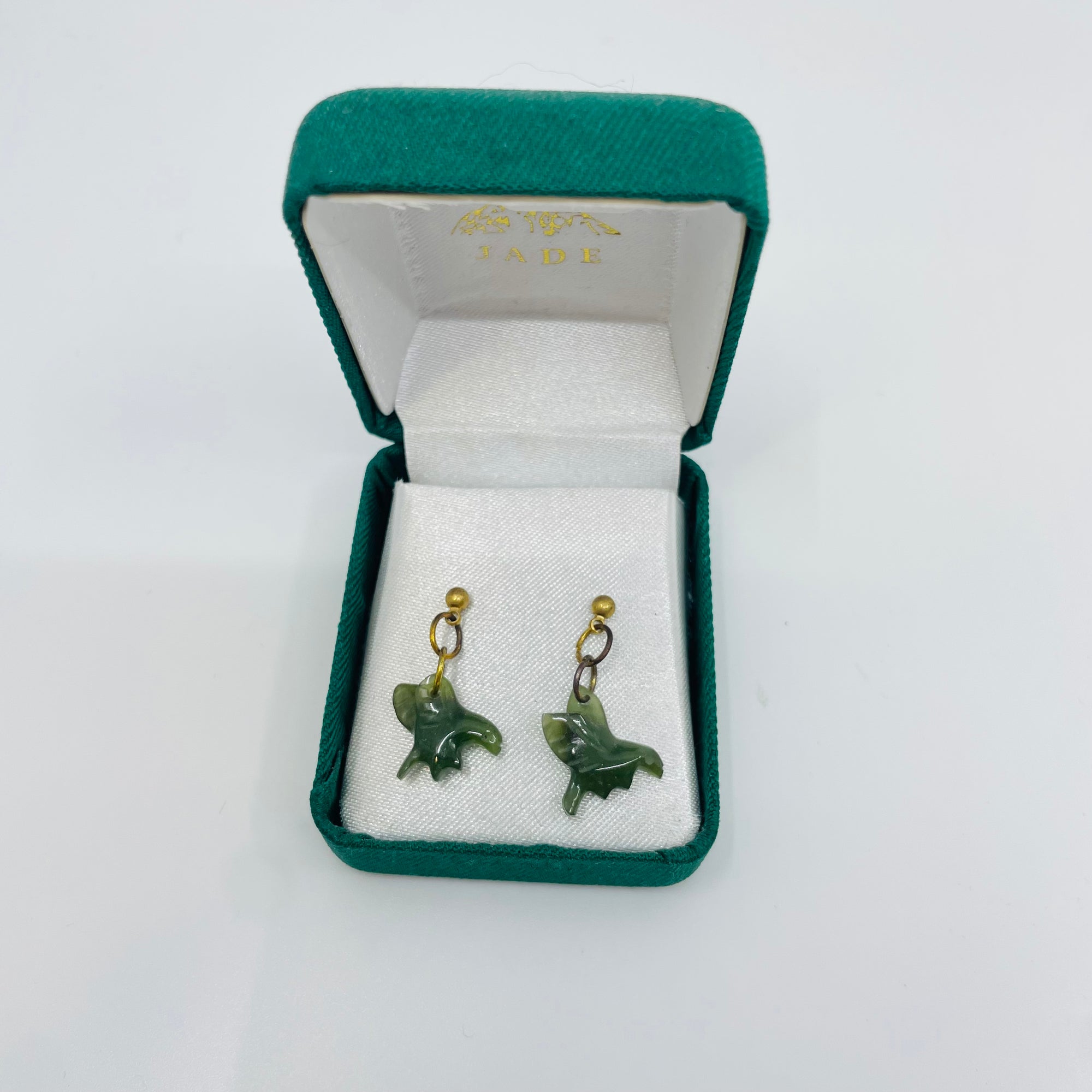 Jade Earring Eagle