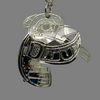 Gilbert Pat Silver Pendant Rectangle Medium -  - Silver Pendant - House of Himwitsa Art Gallery