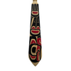 CECILIA ADAMS EAGLE-SALMON YELLOW CEDAR PADDLE 5 FEET