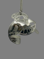 Gilbert Pat Silver Pendant Large -  - Silver Pendant - House of Himwitsa Art Gallery