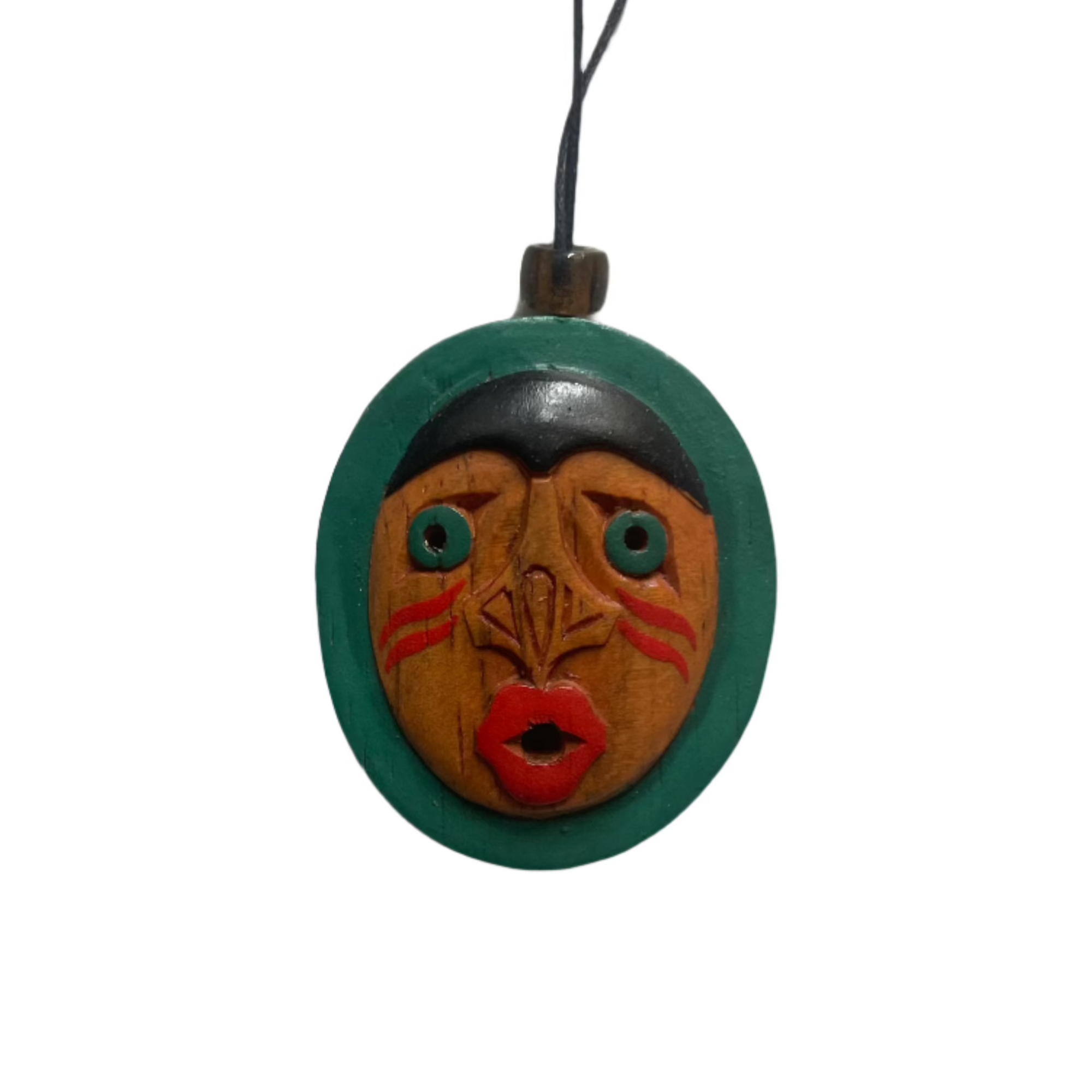 Artie George Ornament Moon Mask -  - Ornament - House of Himwitsa Art Gallery