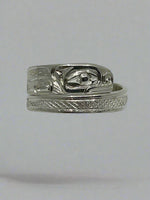Ron Jackson 1/4" Silver Tapered Wrap Rings - Ron Jackson -  - House of Himwitsa Art Gallery
