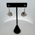 Gilbert Pat Silver Earrings Medium -  - Silver Earrings - House of Himwitsa Art Gallery