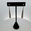 Gilbert Pat Silver Triangle Earrings