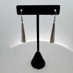 Gilbert Pat Silver Triangle Earrings -  - Silver Earrings - House of Himwitsa Art Gallery