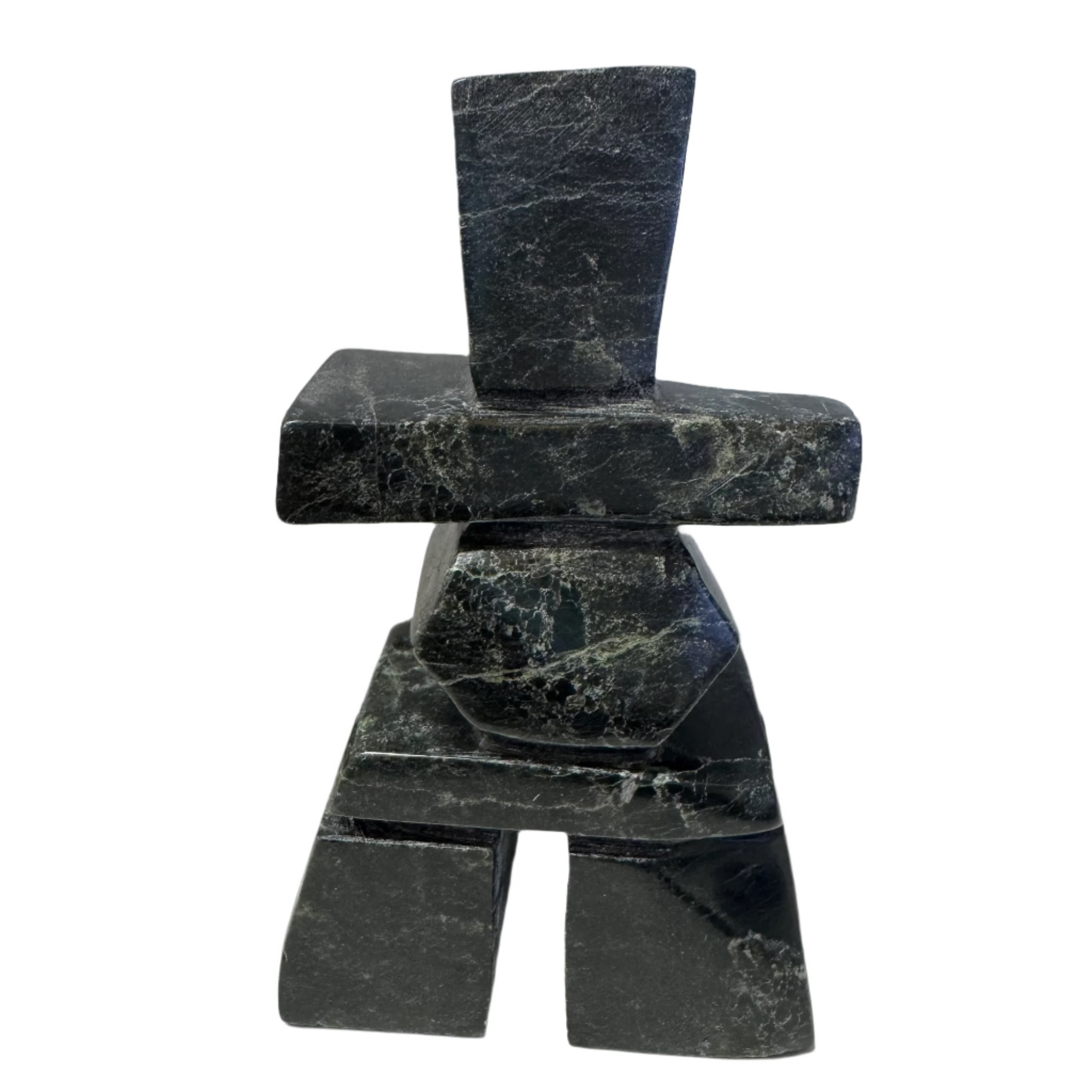 Matt Oshutsiaq Inukshuk 21869 -  - Serpentine - House of Himwitsa Art Gallery