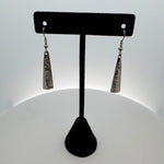 Gilbert Pat Silver Triangle Earrings Small -  - Silver Earrings - House of Himwitsa Art Gallery