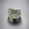Gilbert Pat 1/4" Silver Wrap Rings