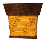 James Michels Red Cedar Bentwood Wood Box Wolf