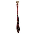 Cecilia Adams 3' 2" Paddle Wolf With Salmon -  - PADDLES - House of Himwitsa Art Gallery
