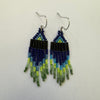 Beaded Earrings Northern Lights Dancing -  - Beaded Earrings - House of Himwitsa Art Gallery