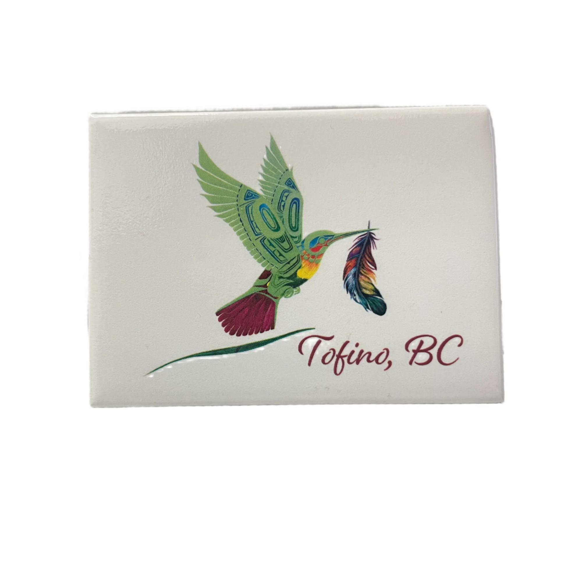Magnet Tofino Richard Shorty Green Hummingbird -  - Magnet - House of Himwitsa Art Gallery