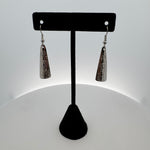 Gilbert Pat Silver Triangle Earrings Small -  - Silver Earrings - House of Himwitsa Art Gallery
