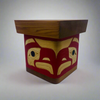 Joe Campbell Yellow Cedar Bentwood Box Eagle -  - Carving - House of Himwitsa Art Gallery