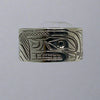 Don Lancaster 3/8" Silver Ring Wolf -  - Silver Ring - House of Himwitsa Art Gallery