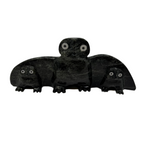 Adamie Qaumagiak Owl and Chicks -  - Serpentine - House of Himwitsa Art Gallery