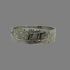 Gilbert Pat 1/4" Silver Rings - Pat Gilbert - Silver Ring - House of Himwitsa Art Gallery