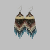 Beaded Earrings Grounded Inspiration -  - Beaded Earrings - House of Himwitsa Art Gallery