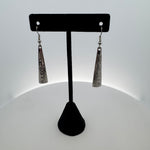Gilbert Pat Silver Triangle Earrings -  - Silver Earrings - House of Himwitsa Art Gallery